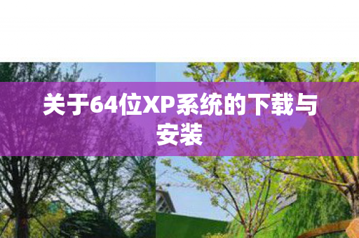 关于64位XP系统的下载与安装