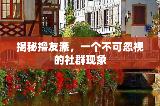 揭秘撸友派，一个不可忽视的社群现象