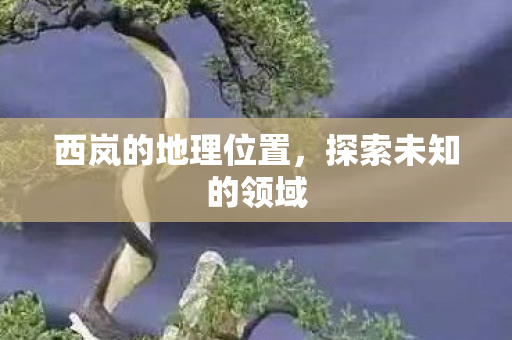 西岚的地理位置，探索未知的领域