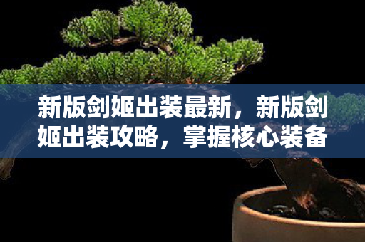 新版剑姬出装最新，新版剑姬出装攻略，掌握核心装备，轻松登顶战场