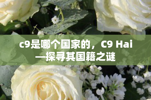 c9是哪个国家的，C9 Hai—探寻其国籍之谜