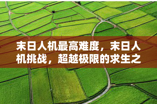 末日人机最高难度，末日人机挑战，超越极限的求生之旅—面对人机大战的终极难度挑战