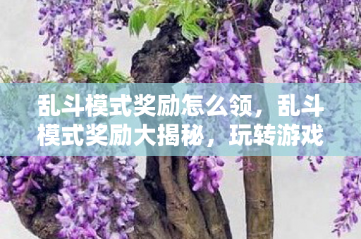 乱斗模式奖励怎么领，乱斗模式奖励大揭秘，玩转游戏，赢取丰厚奖励！