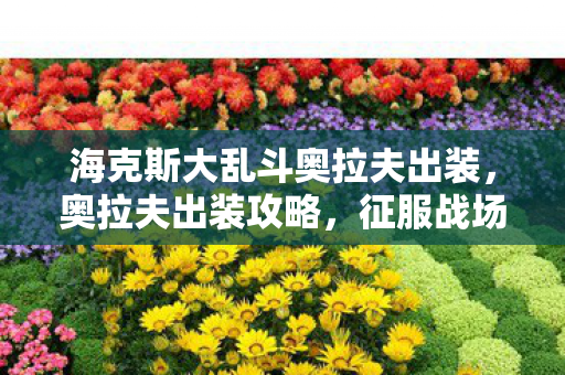 海克斯大乱斗奥拉夫出装，奥拉夫出装攻略，征服战场的最强装备组合