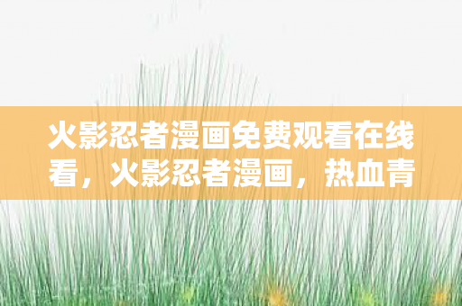 火影忍者漫画免费观看在线看，火影忍者漫画，热血青春的燃烧岁月