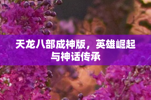 天龙八部成神版，英雄崛起与神话传承