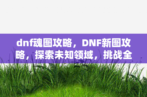 dnf魂图攻略，DNF新图攻略，探索未知领域，挑战全新副本