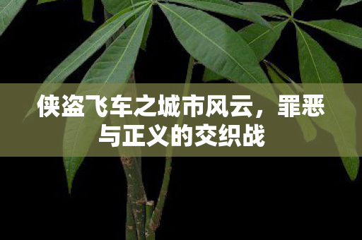 侠盗飞车之城市风云，罪恶与正义的交织战