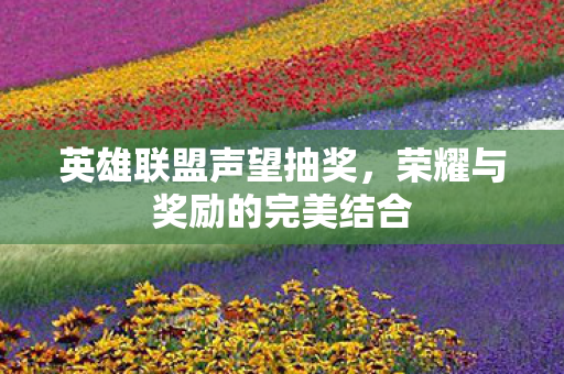 英雄联盟声望抽奖，荣耀与奖励的完美结合