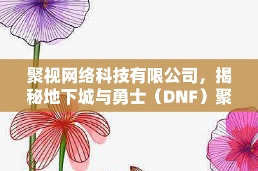 聚视网络科技有限公司，揭秘地下城与勇士（DNF）聚视网独家解析游戏魅力与特色