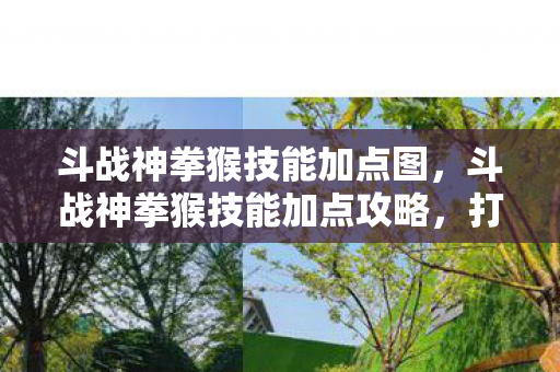 斗战神拳猴技能加点图，斗战神拳猴技能加点攻略，打造无敌猴拳战士