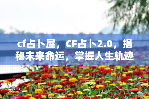 cf占卜屋，CF占卜2.0，揭秘未来命运，掌握人生轨迹