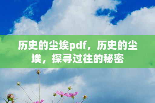 历史的尘埃pdf，历史的尘埃，探寻过往的秘密