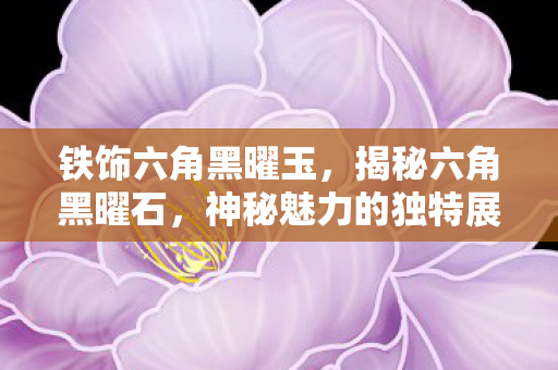 铁饰六角黑曜玉，揭秘六角黑曜石，神秘魅力的独特展现