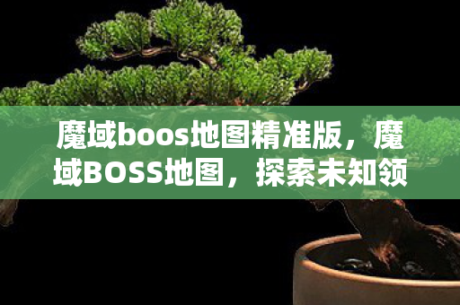 魔域boos地图精准版，魔域BOSS地图，探索未知领域，挑战极限战力