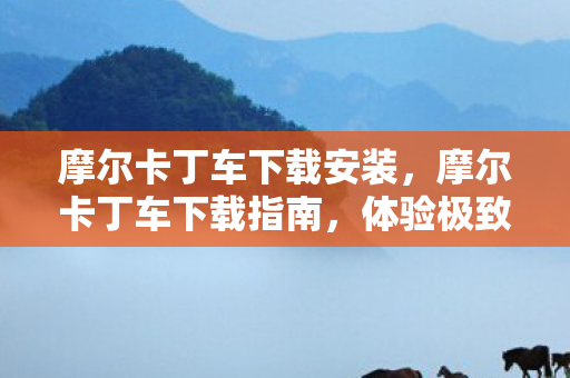 摩尔卡丁车下载安装，摩尔卡丁车下载指南，体验极致驾驶乐趣