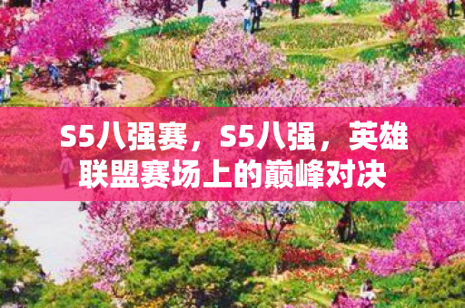 S5八强赛，S5八强，英雄联盟赛场上的巅峰对决