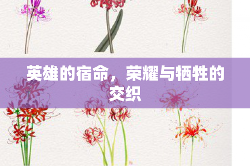 英雄的宿命，荣耀与牺牲的交织