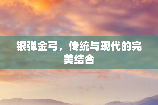 银弹金弓，传统与现代的完美结合