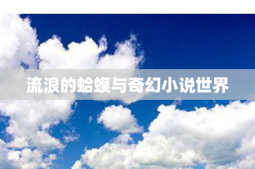 流浪的蛤蟆与奇幻小说世界