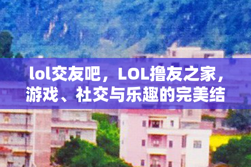 lol交友吧，LOL撸友之家，游戏、社交与乐趣的完美结合