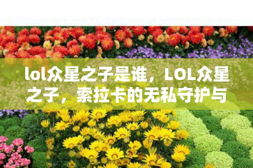 lol众星之子是谁，LOL众星之子，索拉卡的无私守护与团队之光