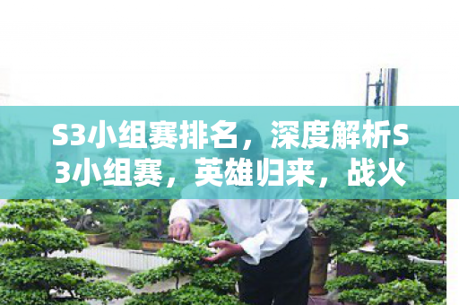 S3小组赛排名，深度解析S3小组赛，英雄归来，战火重燃！