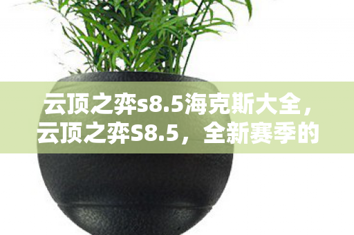云顶之弈s8.5海克斯大全，云顶之弈S8.5，全新赛季的阵容选择与战术解析