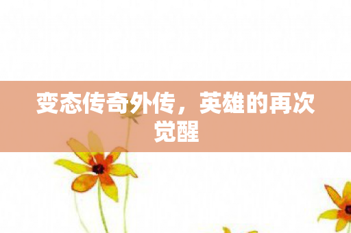 变态传奇外传，英雄的再次觉醒