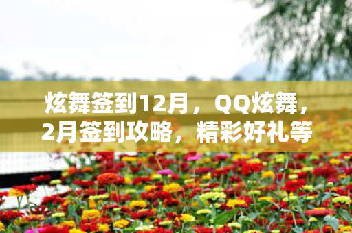 炫舞签到12月，QQ炫舞，2月签到攻略，精彩好礼等你领！