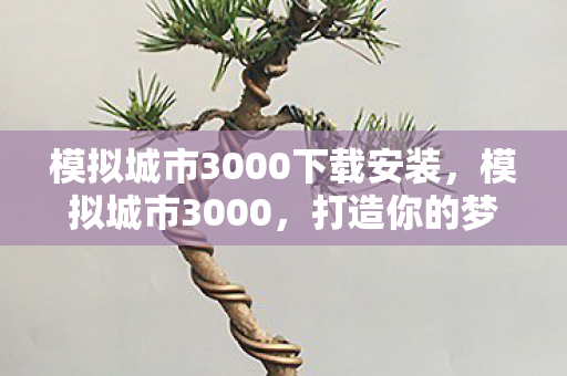 模拟城市3000下载安装，模拟城市3000，打造你的梦幻都市，即刻下载体验！