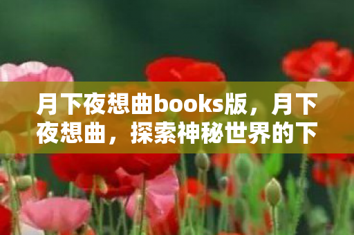 月下夜想曲books版，月下夜想曲，探索神秘世界的下载之旅