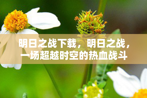 明日之战下载，明日之战，一场超越时空的热血战斗