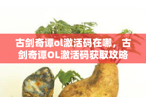 古剑奇谭ol激活码在哪，古剑奇谭OL激活码获取攻略