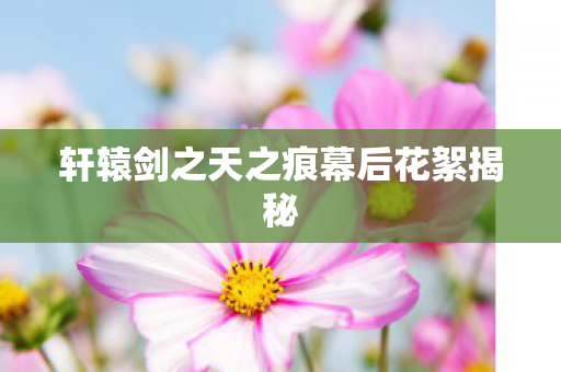 轩辕剑之天之痕幕后花絮揭秘