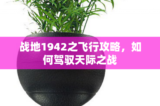 战地1942之飞行攻略，如何驾驭天际之战