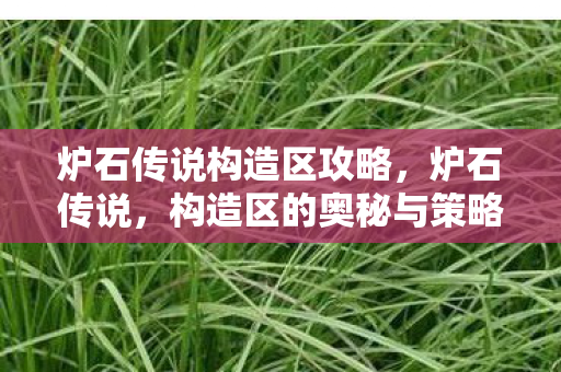 炉石传说构造区攻略，炉石传说，构造区的奥秘与策略