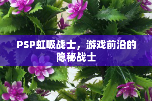 PSP虹吸战士，游戏前沿的隐秘战士