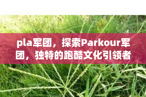 pla军团，探索Parkour军团，独特的跑酷文化引领者
