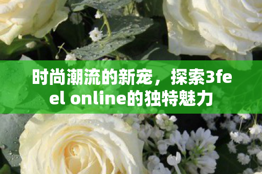 时尚潮流的新宠，探索3feel online的独特魅力