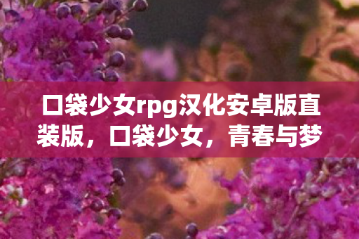 口袋少女rpg汉化安卓版直装版，口袋少女，青春与梦想的微缩画卷