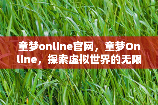 童梦online官网，童梦Online，探索虚拟世界的无限可能