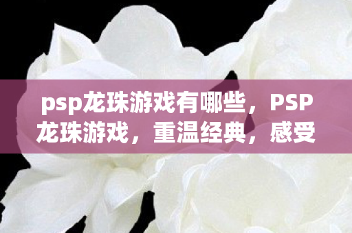 psp龙珠游戏有哪些，PSP龙珠游戏，重温经典，感受热血战斗的魅力