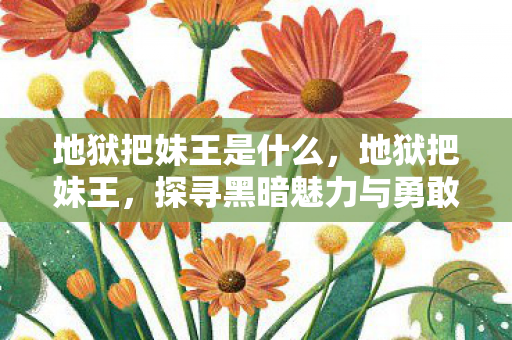 地狱把妹王是什么，地狱把妹王，探寻黑暗魅力与勇敢追求的真谛