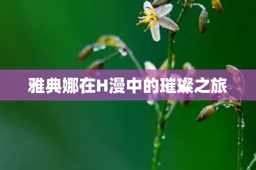 雅典娜在H漫中的璀璨之旅