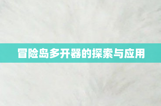 冒险岛多开器的探索与应用