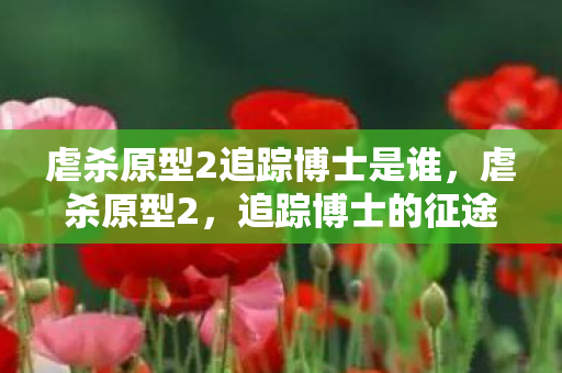 虐杀原型2追踪博士是谁，虐杀原型2，追踪博士的征途