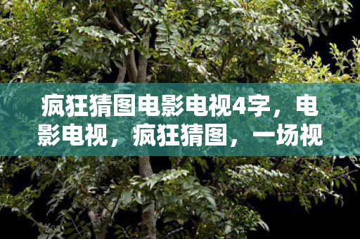 疯狂猜图电影电视4字，电影电视，疯狂猜图，一场视觉盛宴的盛宴！