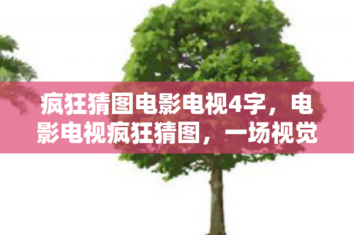 疯狂猜图电影电视4字，电影电视疯狂猜图，一场视觉盛宴的解密之旅