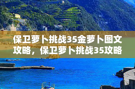 保卫萝卜挑战35金萝卜图文攻略，保卫萝卜挑战35攻略，金萝卜布阵图全解析